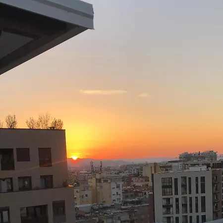 Rooftop Sunset View Lägenhet Tirana